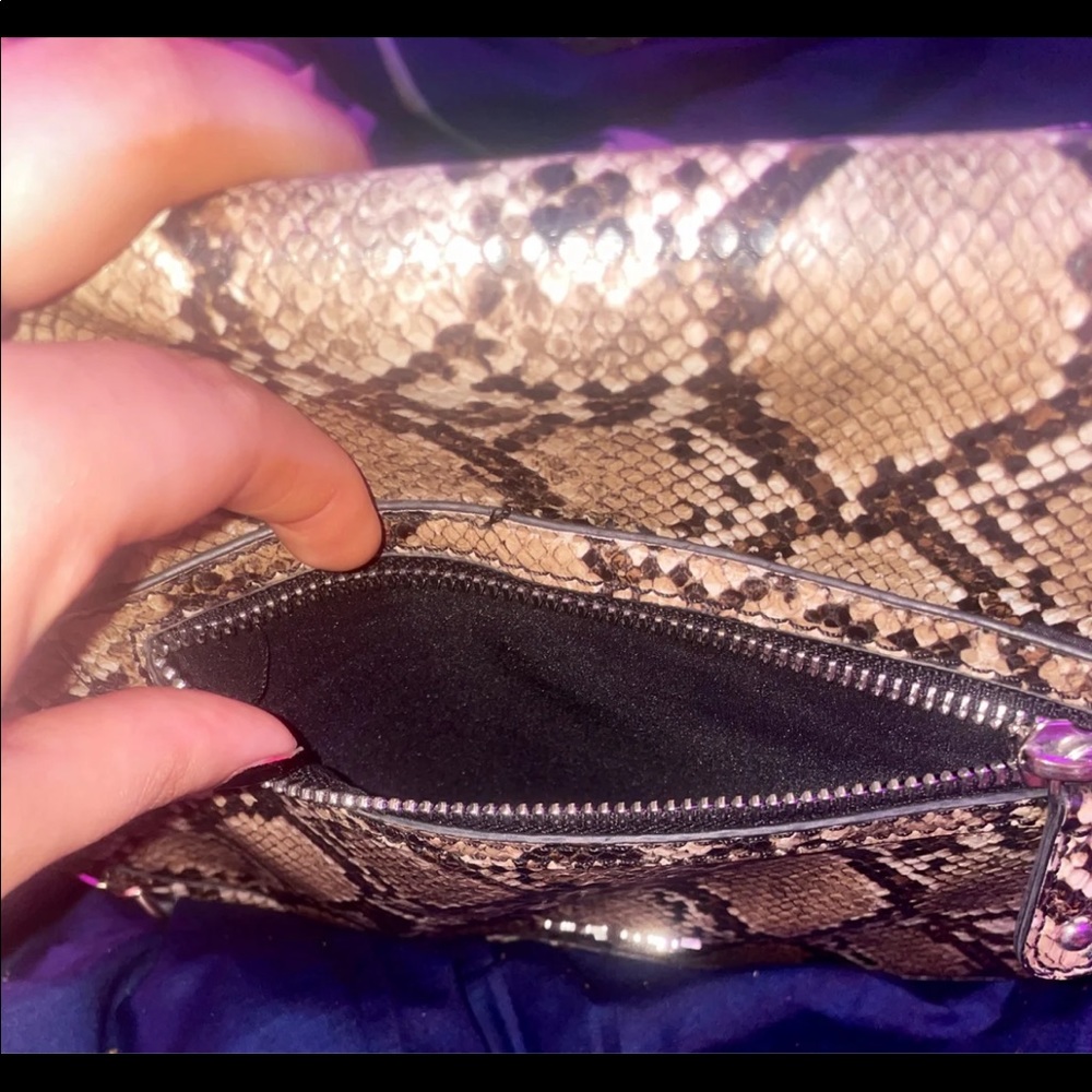 Nine West Python Skin Style Handbag- Crossbody - image 7